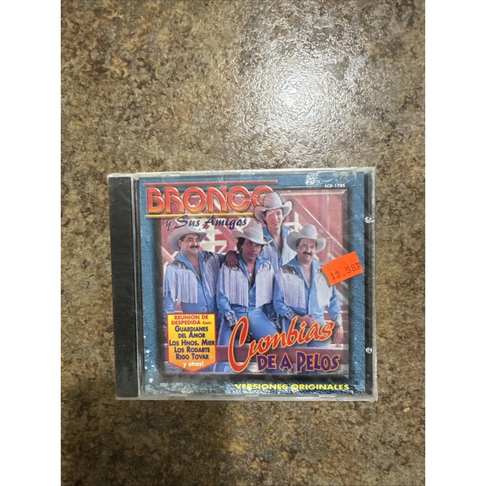 Bronco y Sus Amigos Cumbia De a Pelos (CD 370367170525) *NEW*